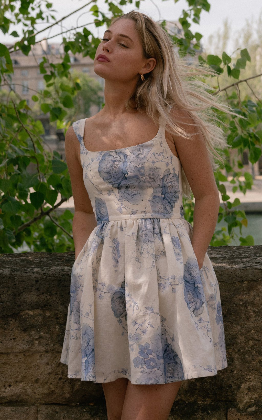 Bluebelle Fleur Mini Dress – O L A N A