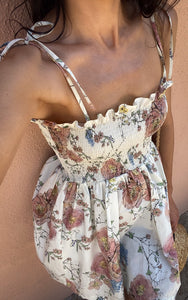 Camille Fleur Mini Dress