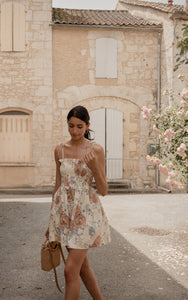 Camille Fleur Mini Dress